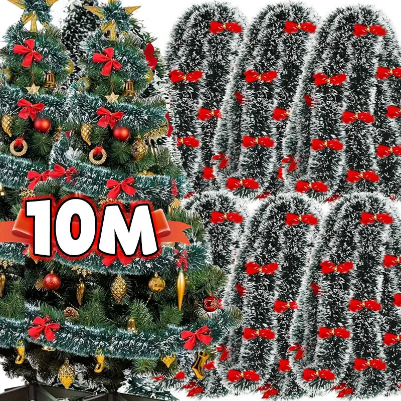 Garland Xmas Tree Hanging Pendent  Wreath Ornament