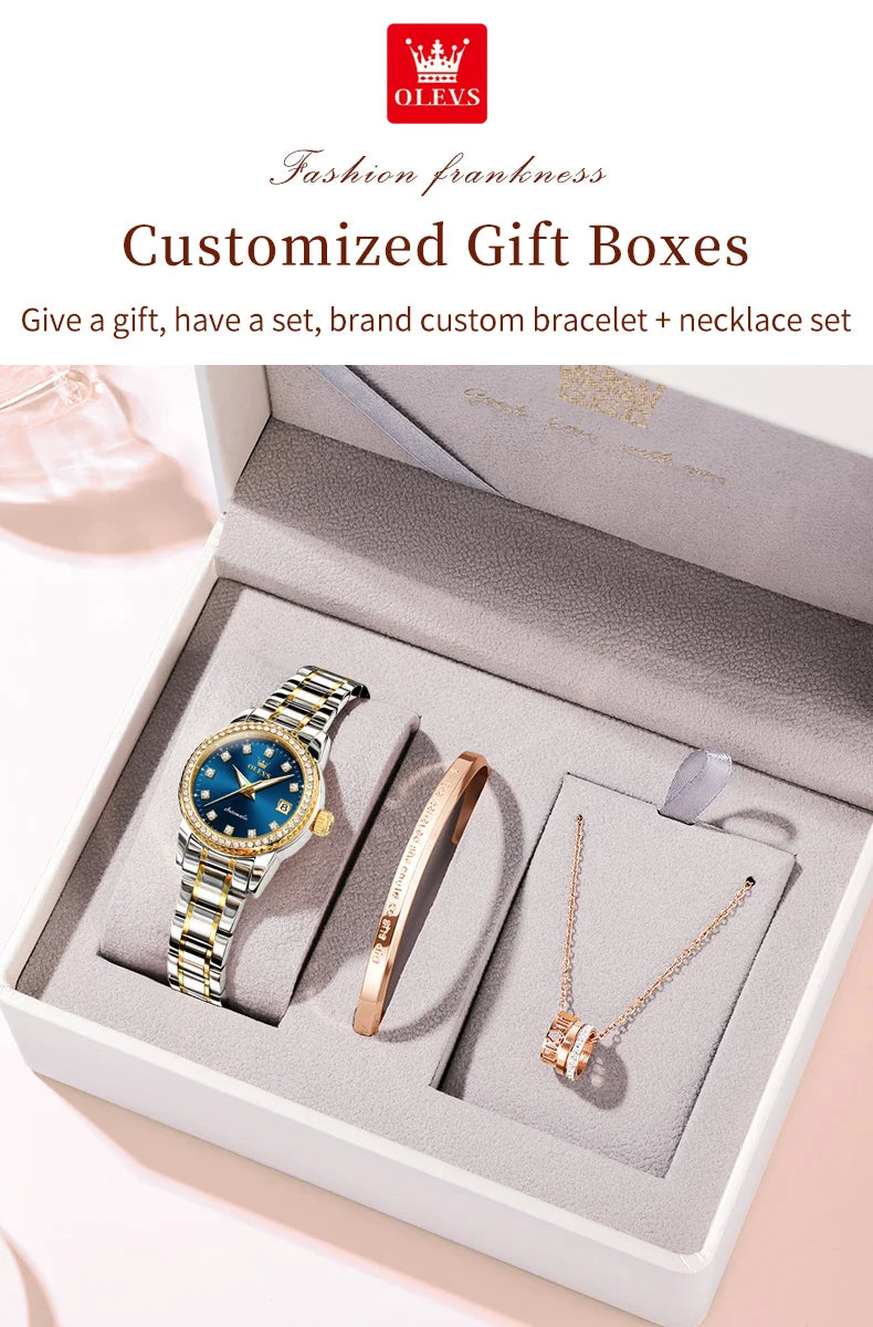 Watch for Women Diamond Gold Luxury Stainless steel