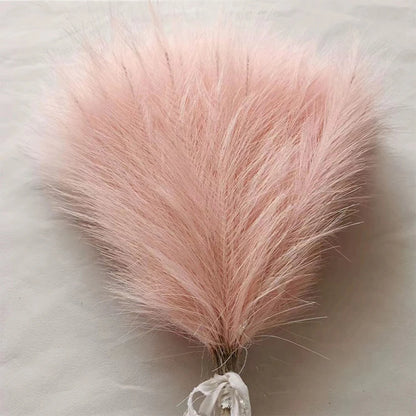 5/10/20PCS Fluffy Pampas Grass Boho Decor Artificial Flower