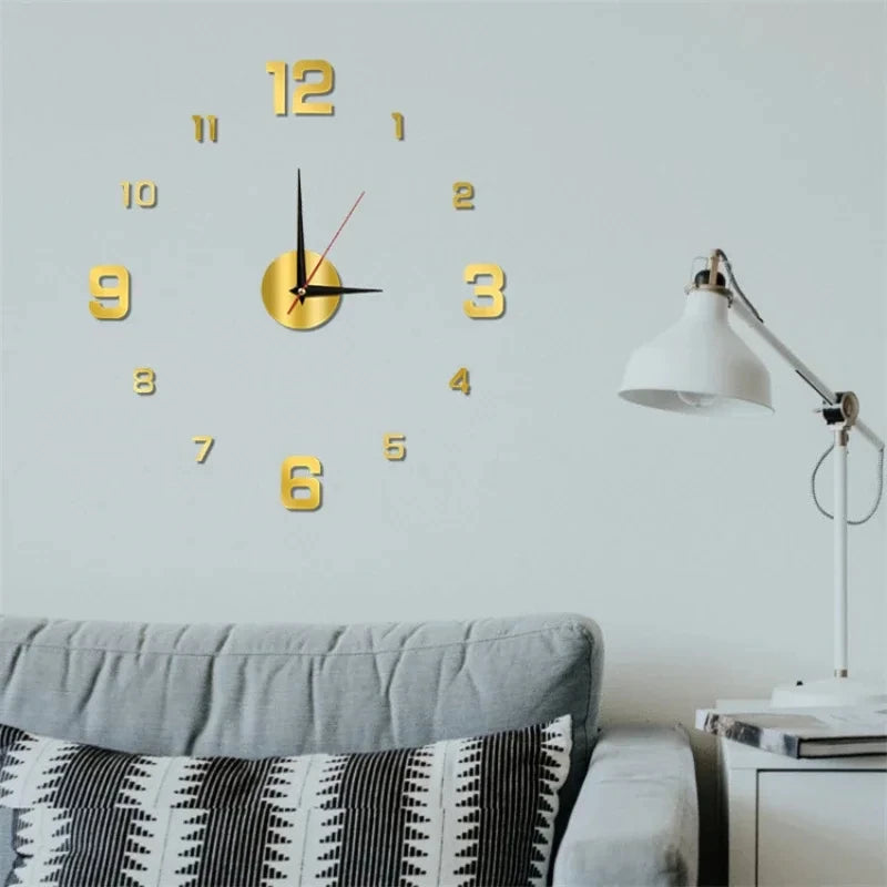 Luminous Digital  Wall Silent Clock