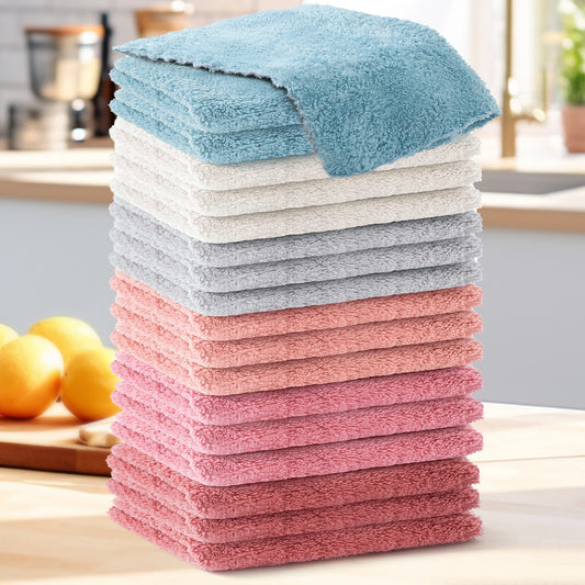 Household clean Set of 12 or18 piece, Soft and Highly Absorbent