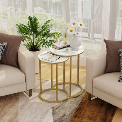 Set of 2  Accent Small End Tables