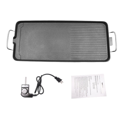 1500W Electric Barbecue Grill  Hibachi Griddle Indoor Outdoor