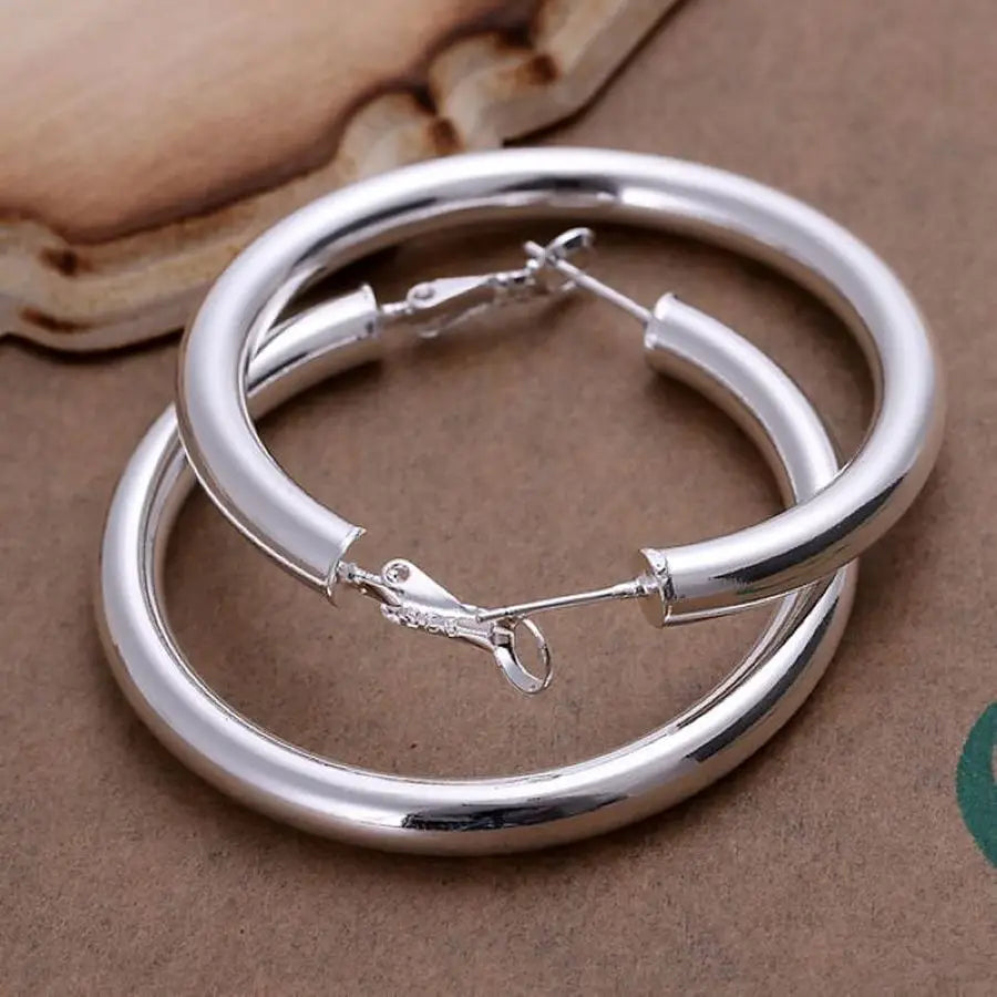 Pretty Fashion Sterling Silver Earrings