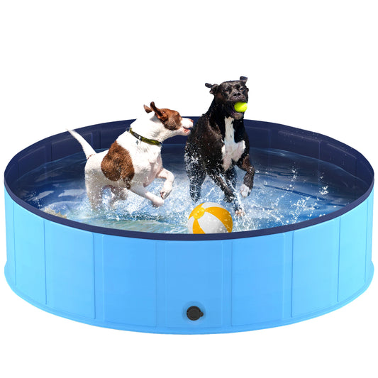 Foldable Pet Swimming Bathtub, For Dogs and Cats