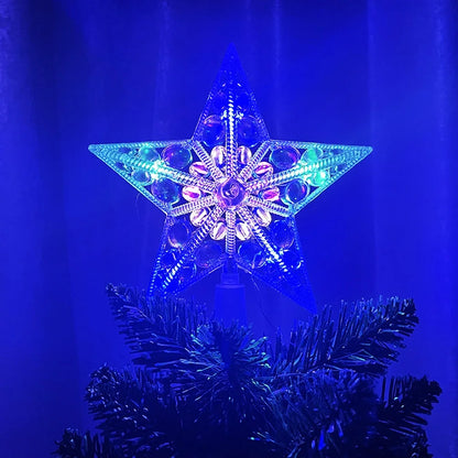 Christmas Tree Top Star Light LED