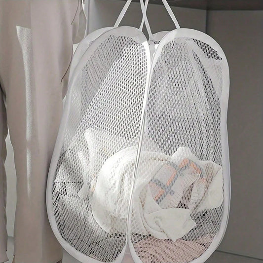Collapsible Pop-up Mesh Laundry Basket Clothes Hamper