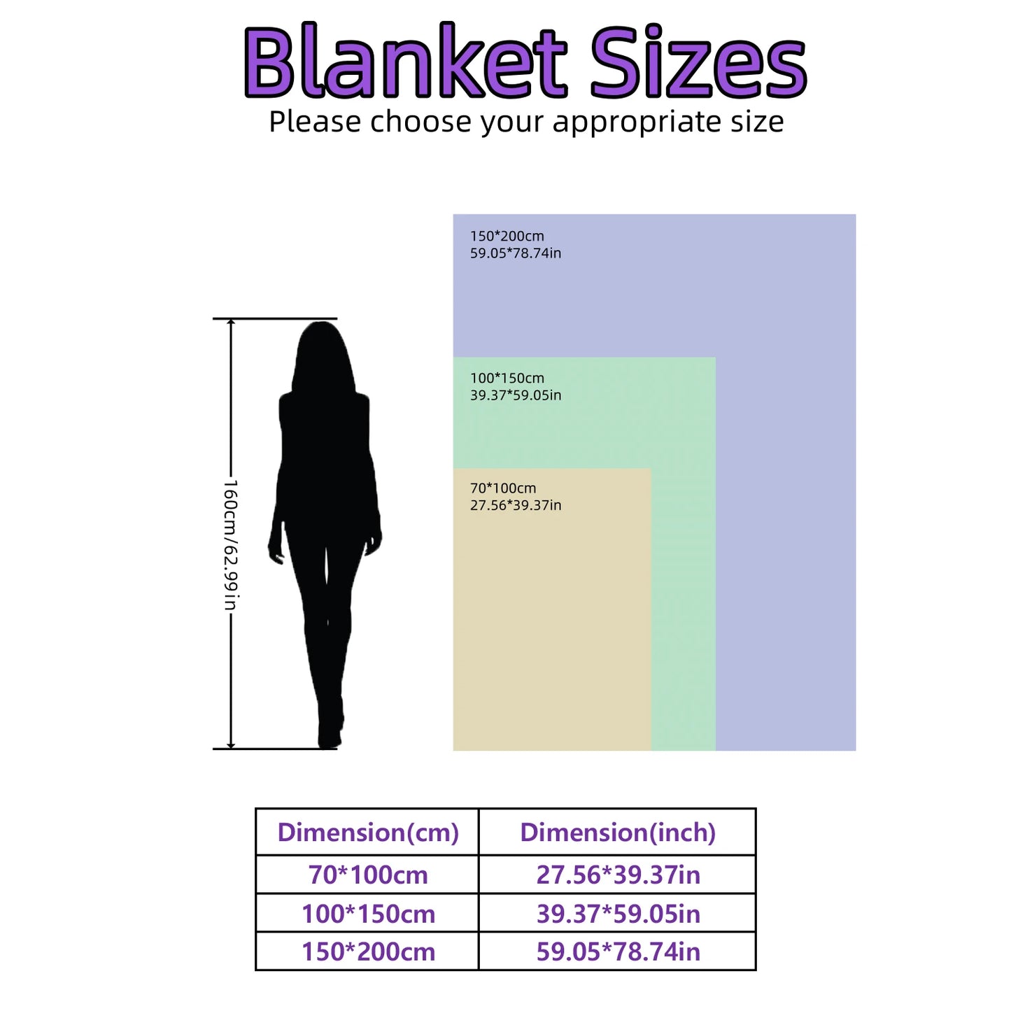 Plush 1pc Luxurious Fleece Blanket - Throw