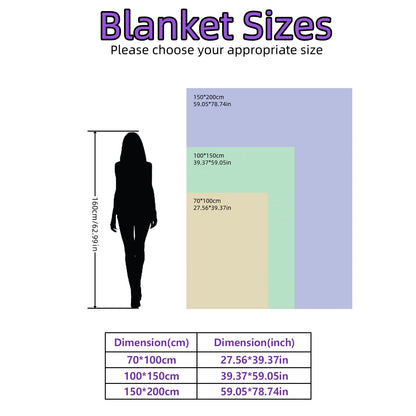 Plush 1pc Luxurious Fleece Blanket - Throw